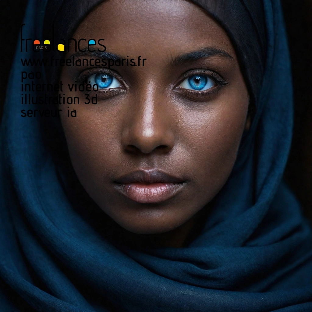 Pao mise en page internet vidéo illustration 3d serveur IA générative AI freelance paris studio de création magazines 73fj4tz0